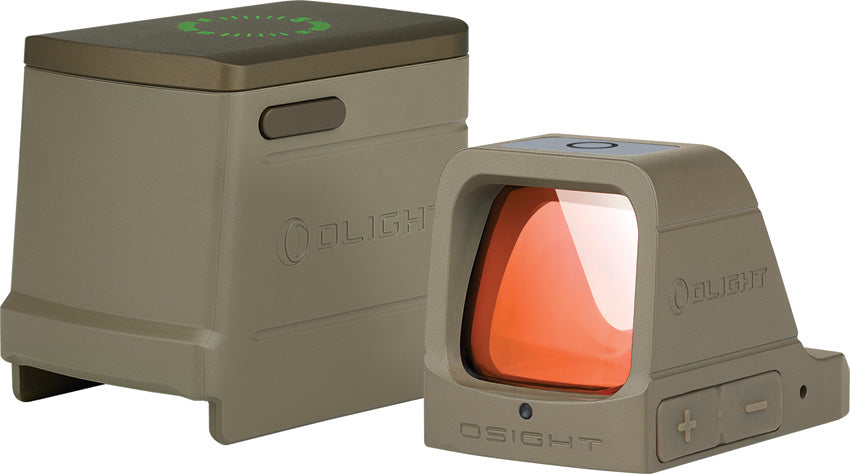 Osight Gun Sight Red FDE - OLTOSIGHTRDFLDK