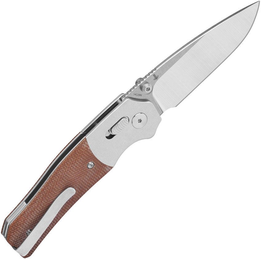 Vault Glyde Lock Tan Micarta - QS157C1