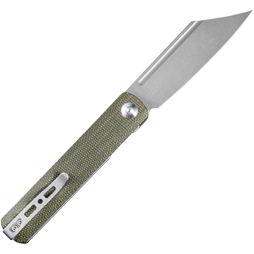 Bronte Linerlock Micarta Grn - SA08B