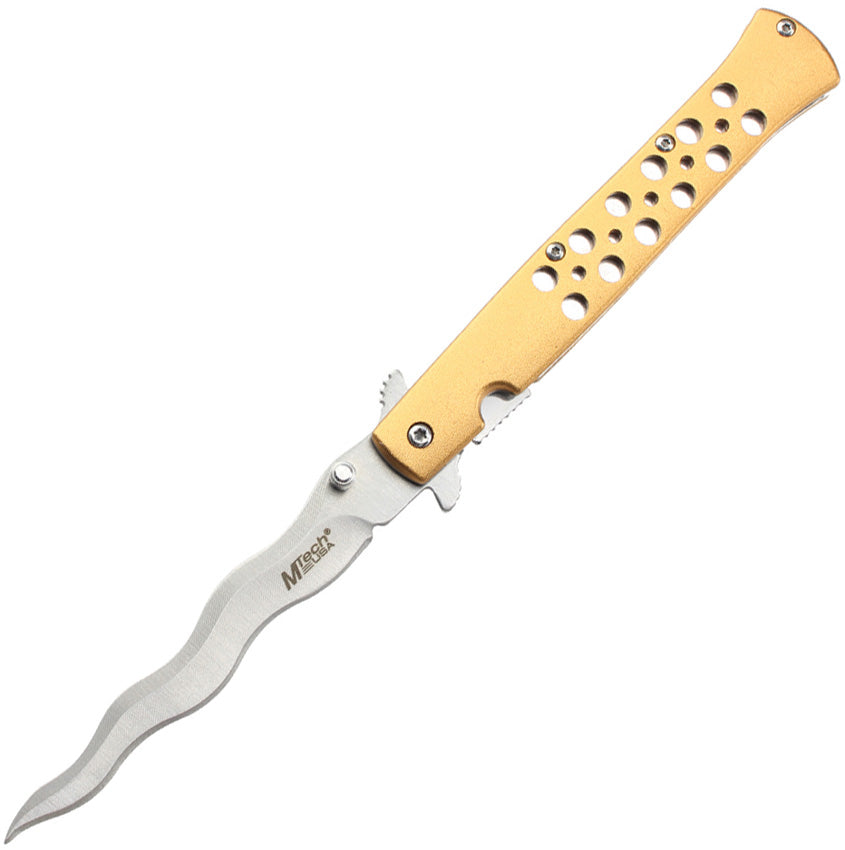 Linerlock A/O Gold Wavy - MTA2042WG