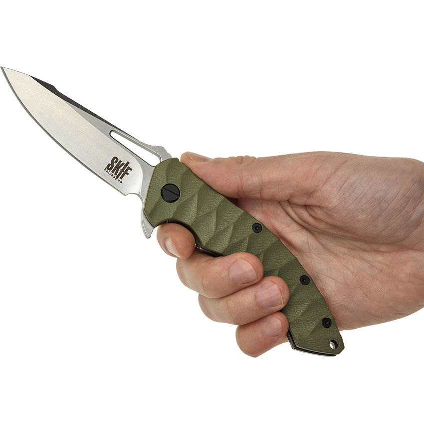 Shark Framelock SW Olive - SKF421SEG