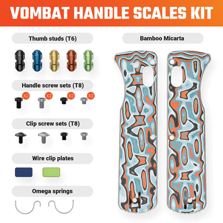 Vombat Handle Scales Canyon - VOSW0109