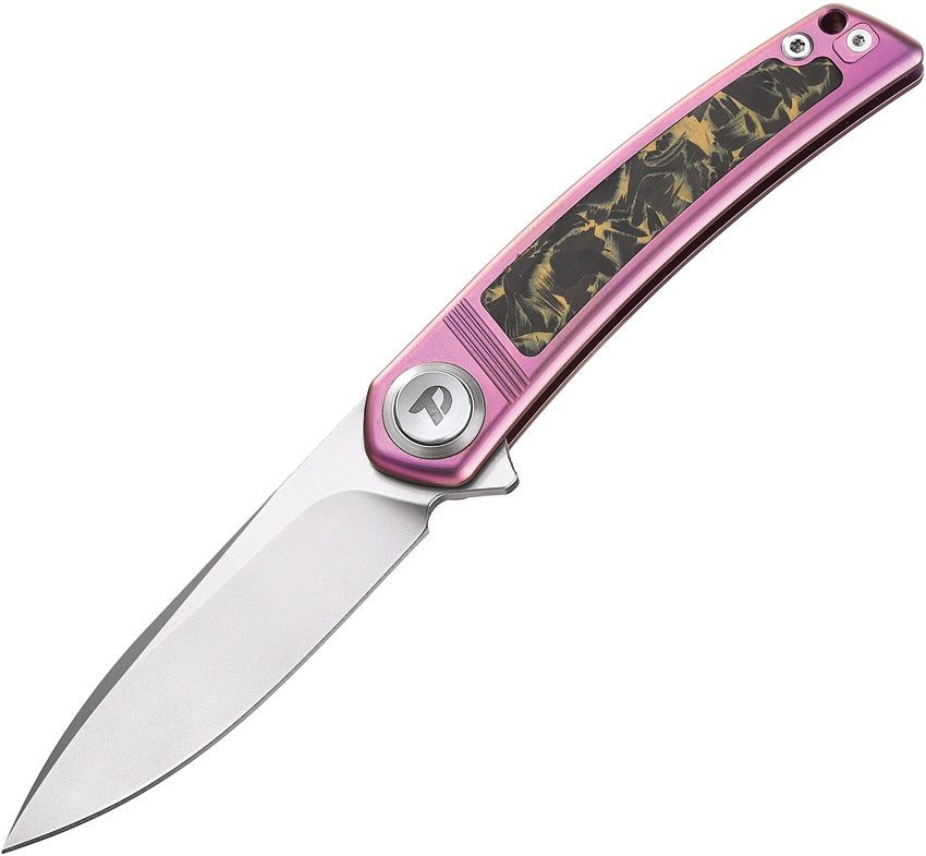 Button Lock Ti/CF Pink - DTK4288P