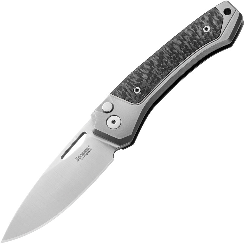 Twain Button Lock CF Gray - LSTTWGYCF