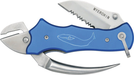 Sailors Tool Linerlock Blue - MYP300BL
