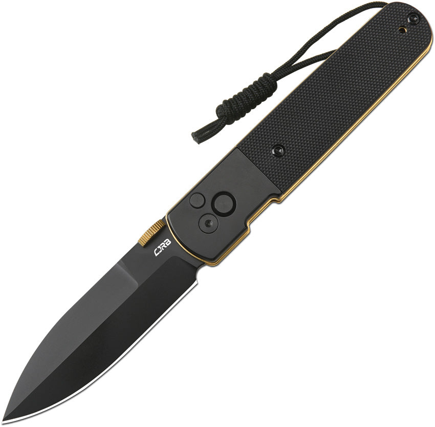 Locust Button Lock Black - J1951BG