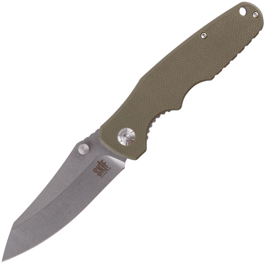 Cutter Linerlock SW Olive - SKFIS004OG