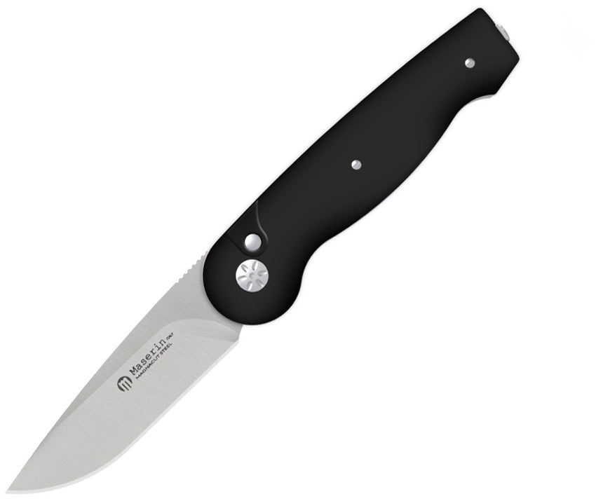 Summit Button Lock Black G10 - MAS490G10N