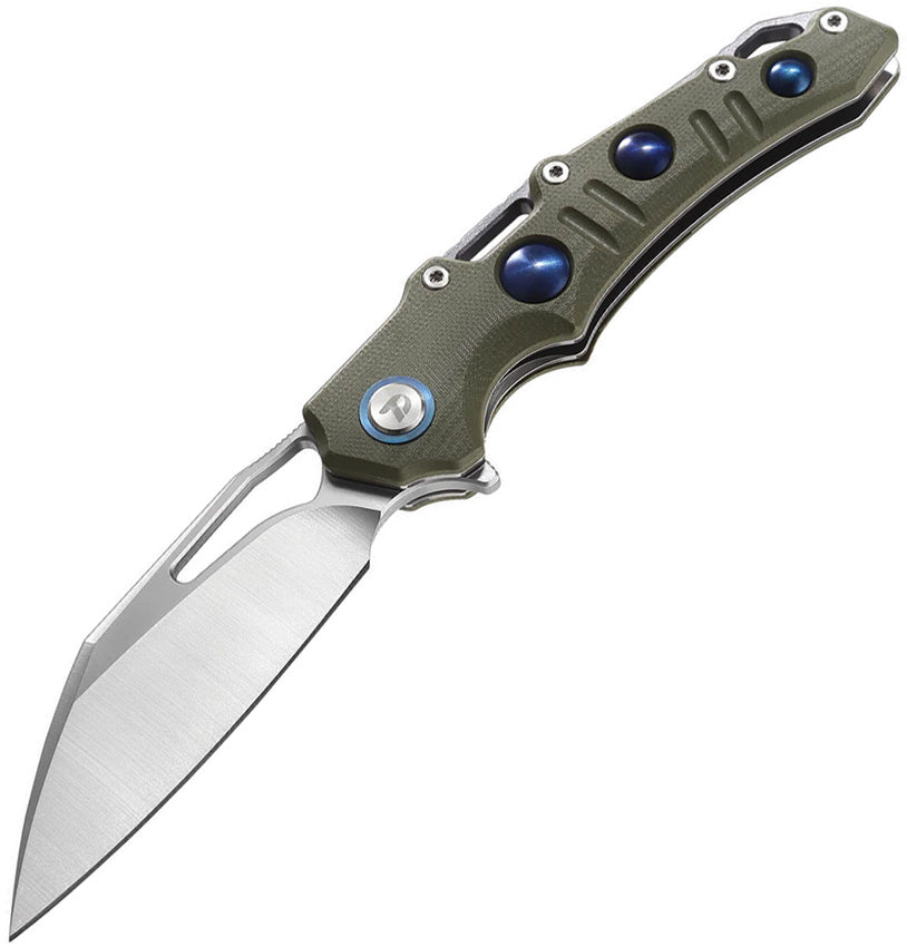 Linerlock Micarta OD Green - DTK3502MGR