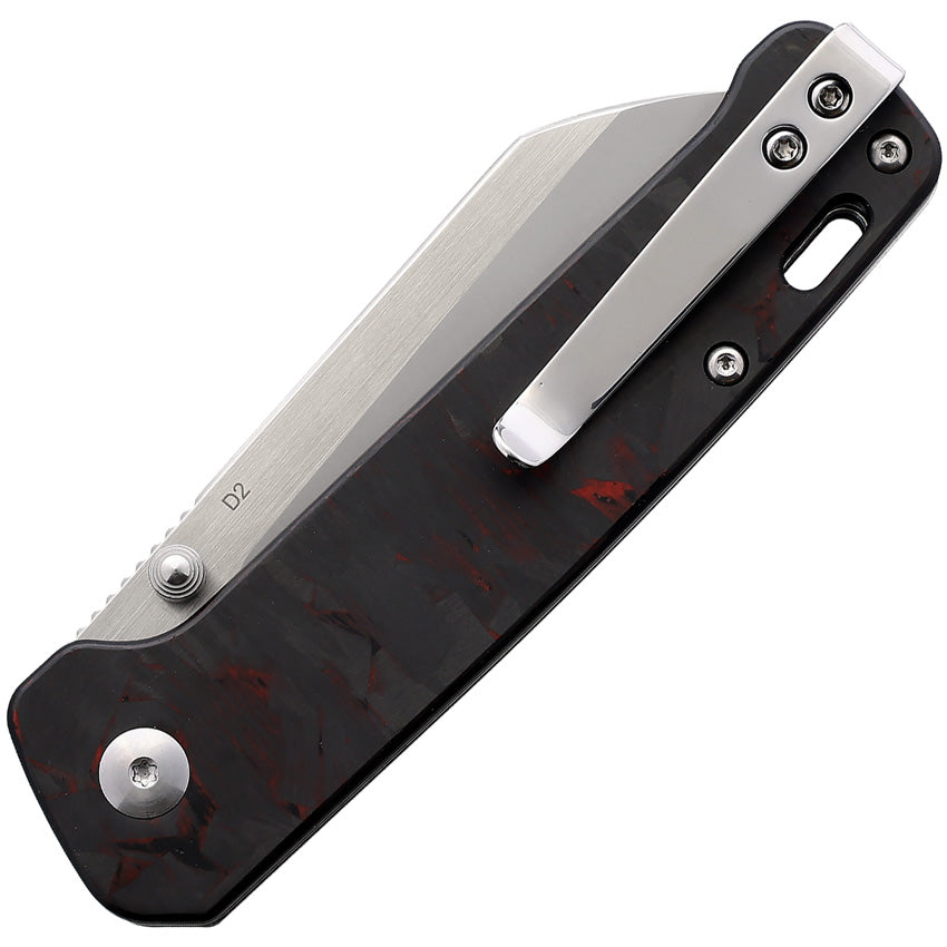 Penguin Linerlock Red CF - QS130TRD