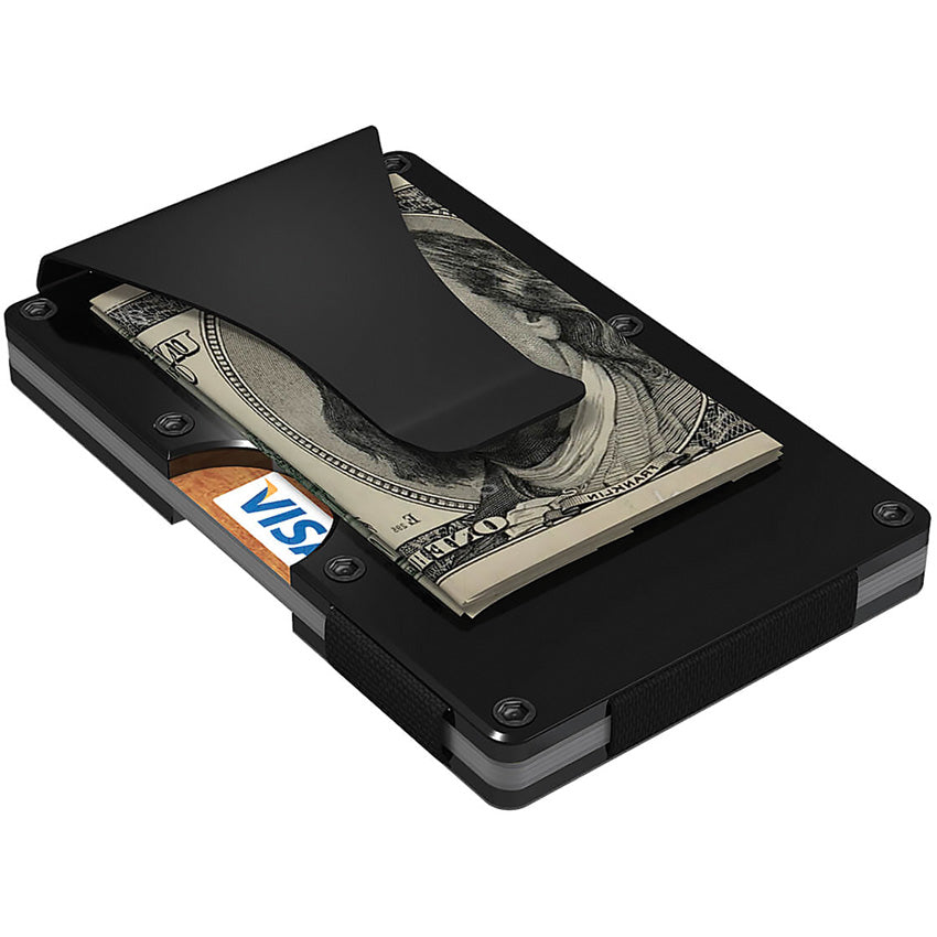 Black Aluminum Wallet - GWALUBLK