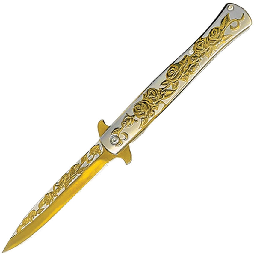 Stiletto Linerlock A/O Gold - EE10A119GD