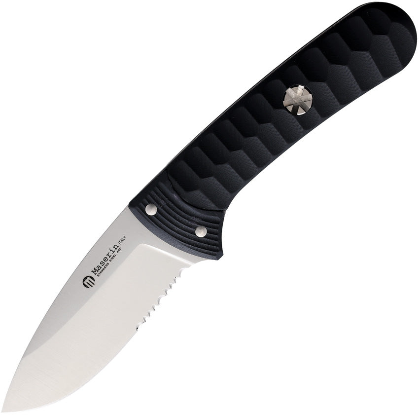 Sax Fixed Blade Black - MAS975G10N