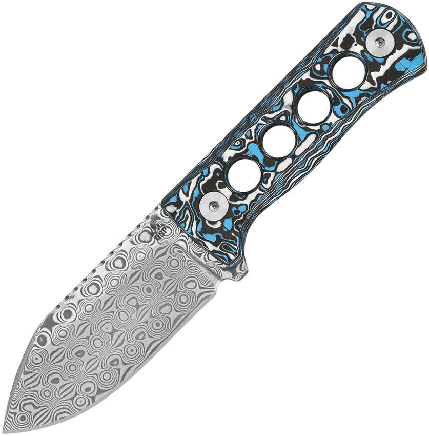 Canary Neck Knife Damascus - QS141I