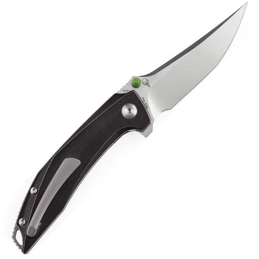 Baku Linerlock Blk/Grn CF - K1056A7