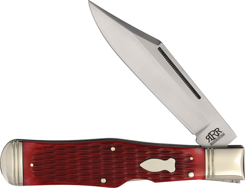 Large Coke Bottle Red Jigged - RRR048