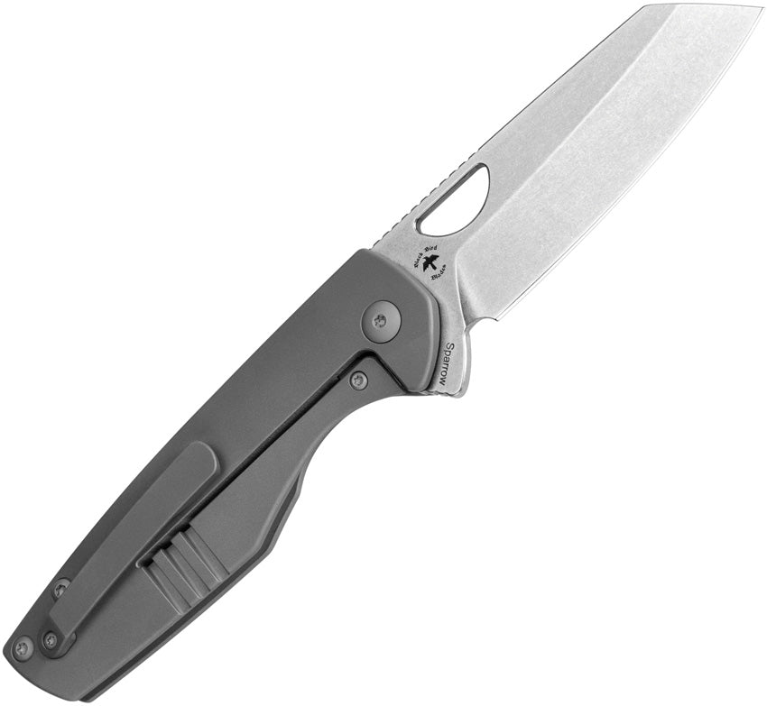 Sparrow Framelock Gray Ti - KI3628A1