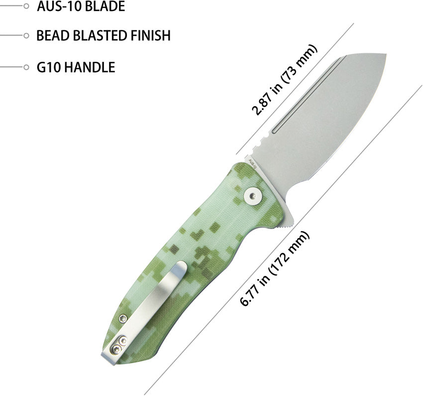 Creon Button Lock Camo - KUB336J