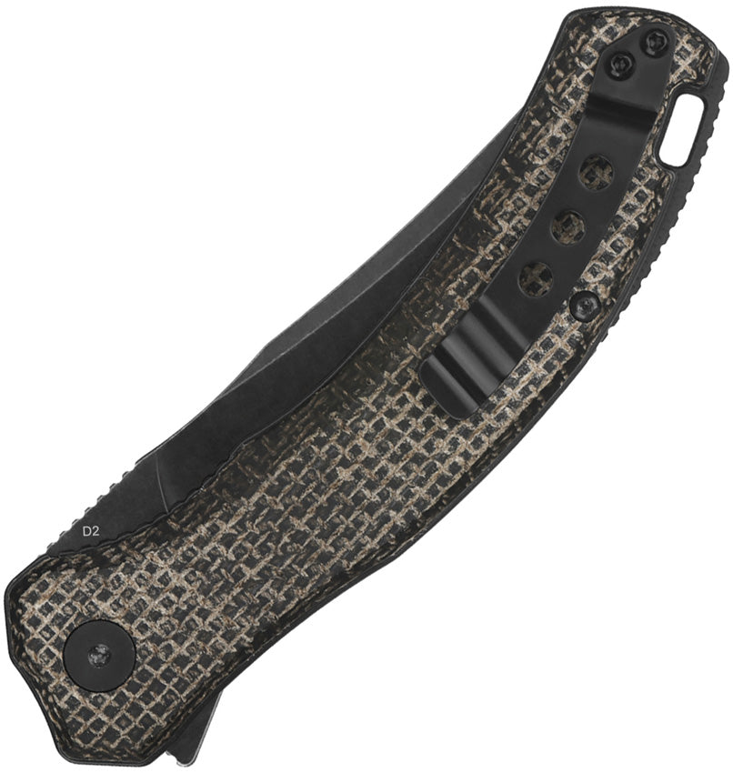 Walrus Linerlock Burlap Blk - QS151B2