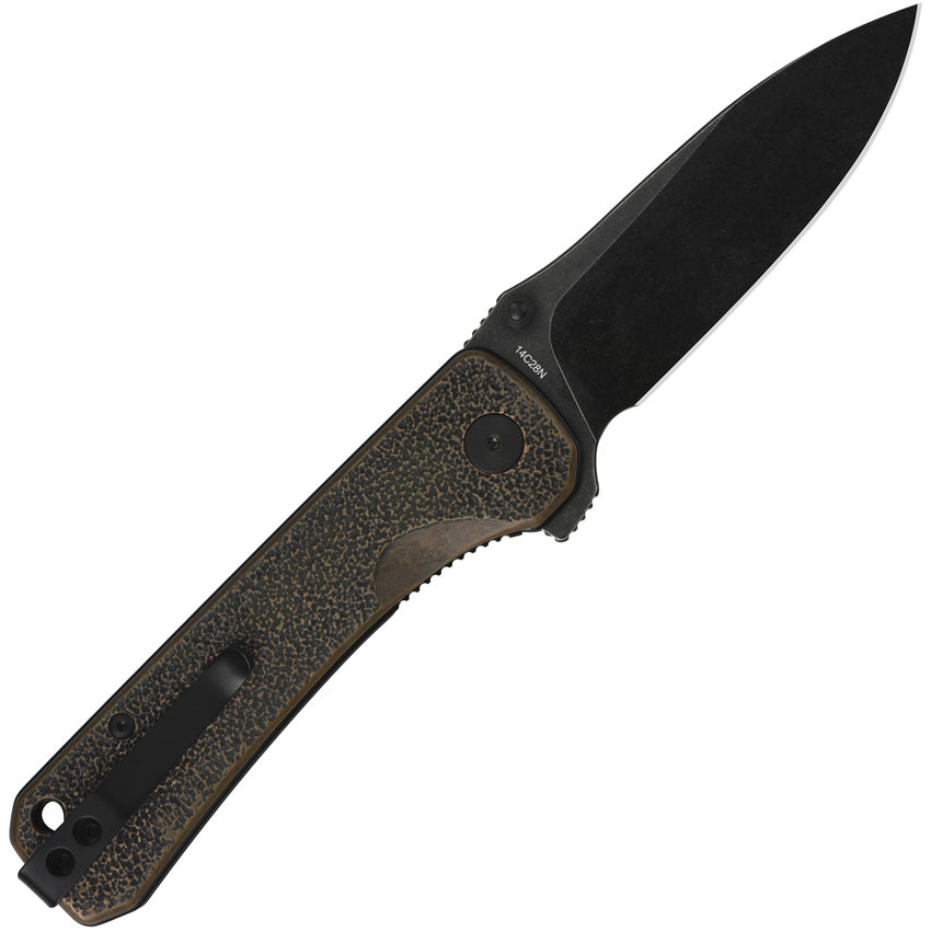 Hawk Linerlock Copper Black - QS131N