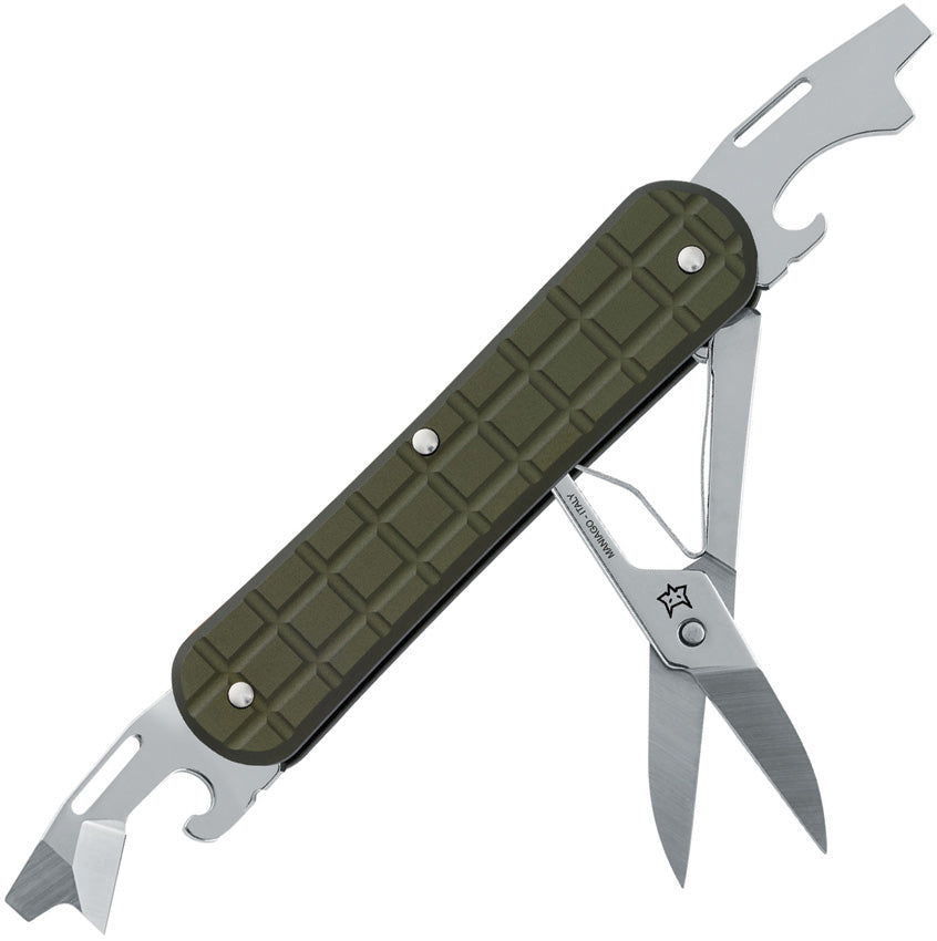 Vulpis Folding Knife Green - FOXVPGPW130F3MG