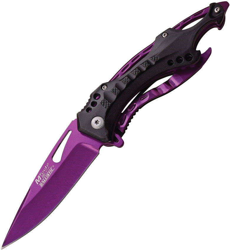 Ballistic Linerlock A/O Purple - MTA705PE