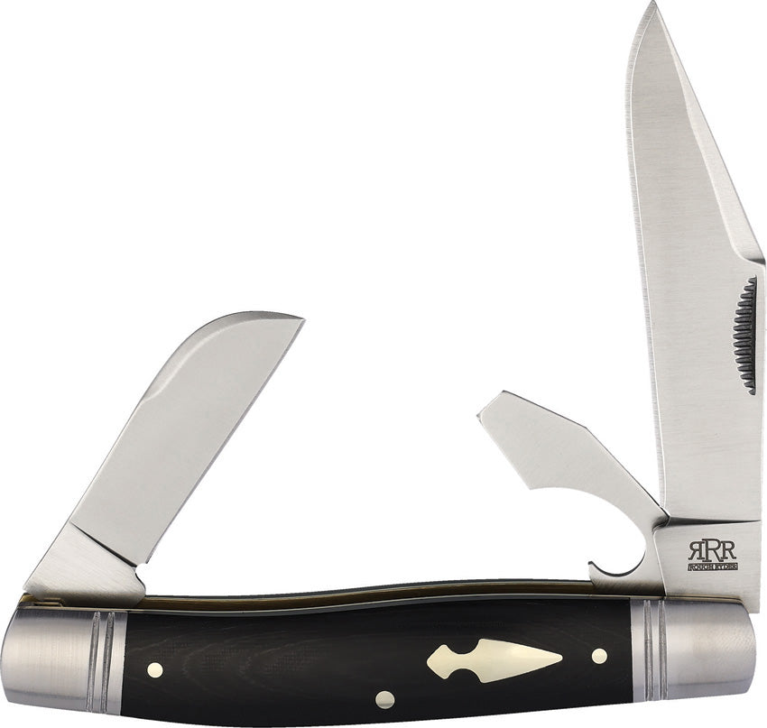 Common Stock D2 Black Micarta - RRR008