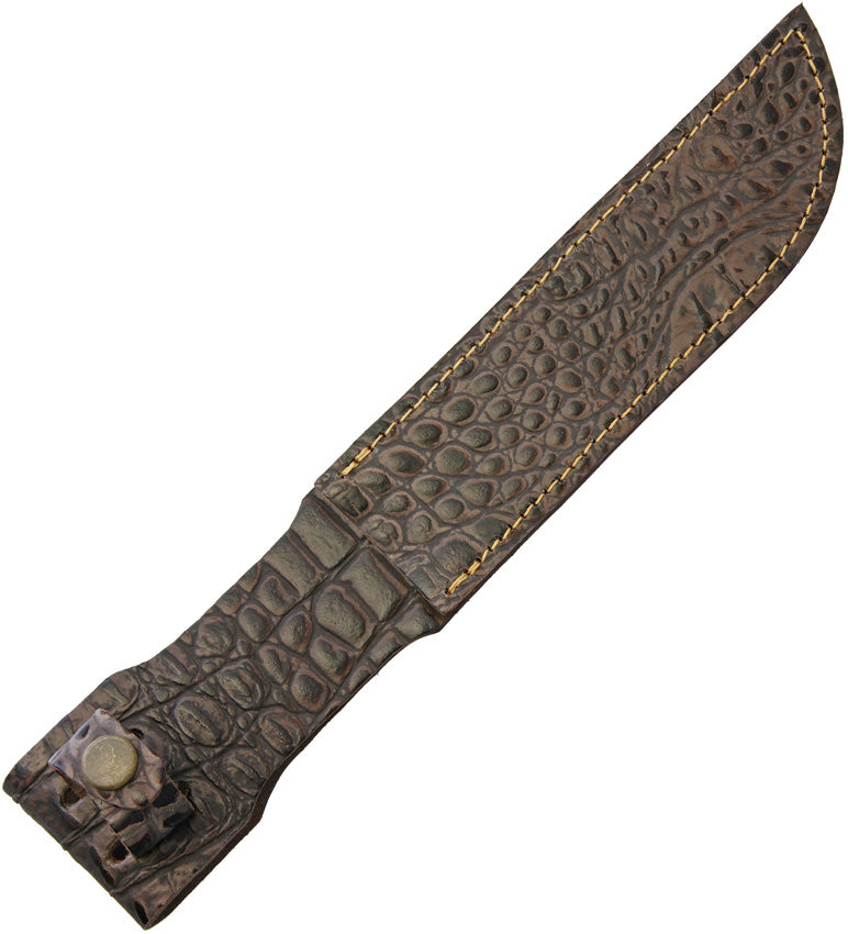 Fixed Blade Belt Sheath Croc - SH1195