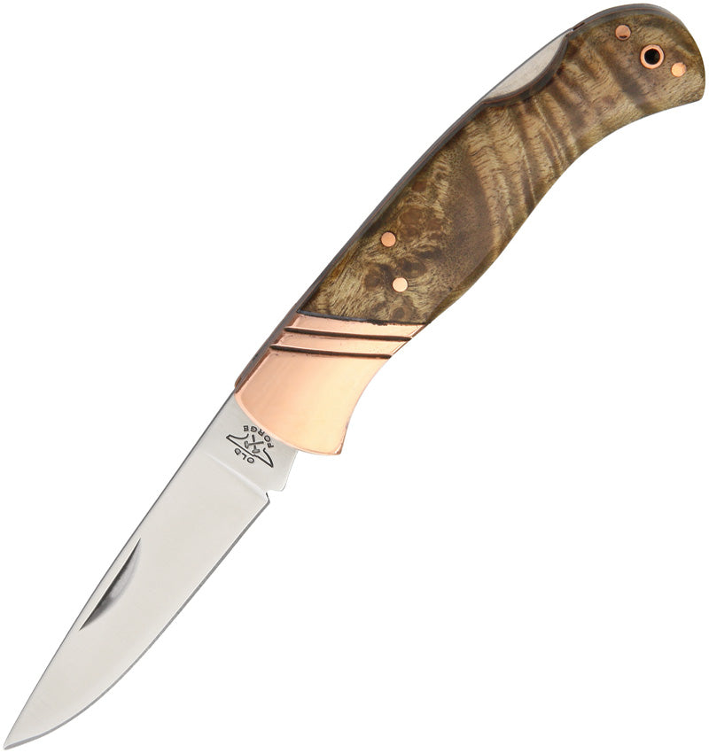 Lockback Copper Bolster - OF028