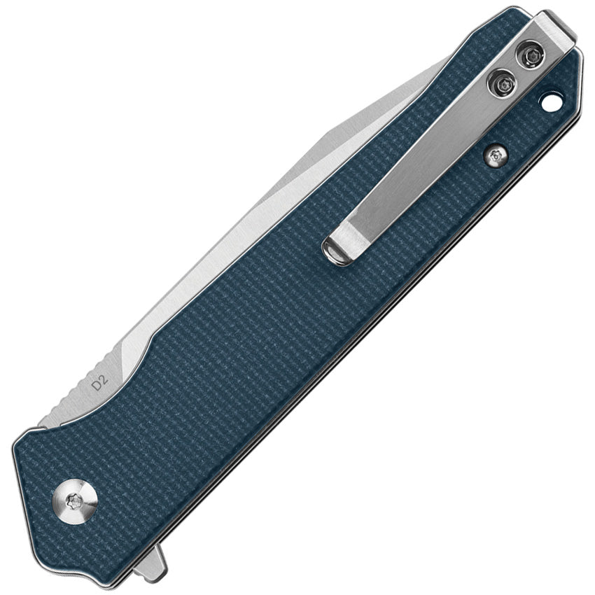 Mamba Linerlock Micarta Blue - QS111H1