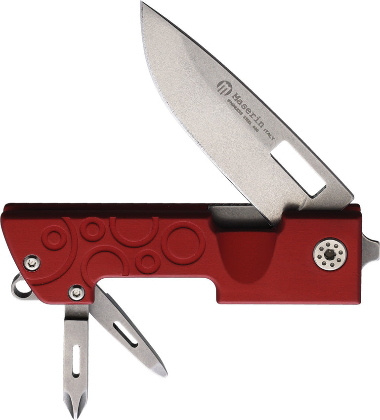 D-DUT Multi Tool Knife Red - MAS214R
