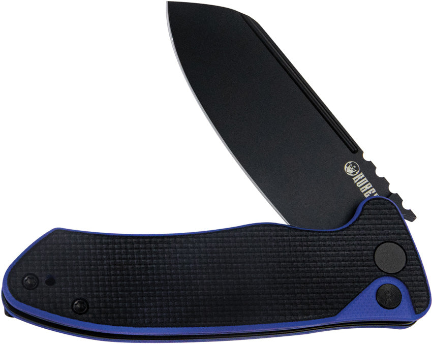 Creon Button Lock Blk/Blue - KUB336D