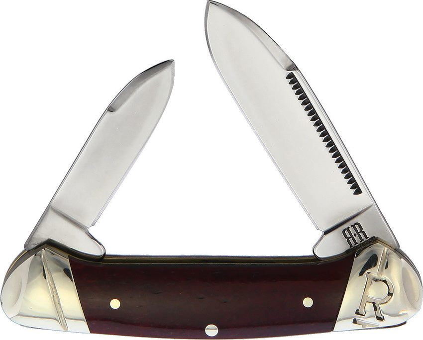 Mini Canoe Red Smooth Bone - RR2225