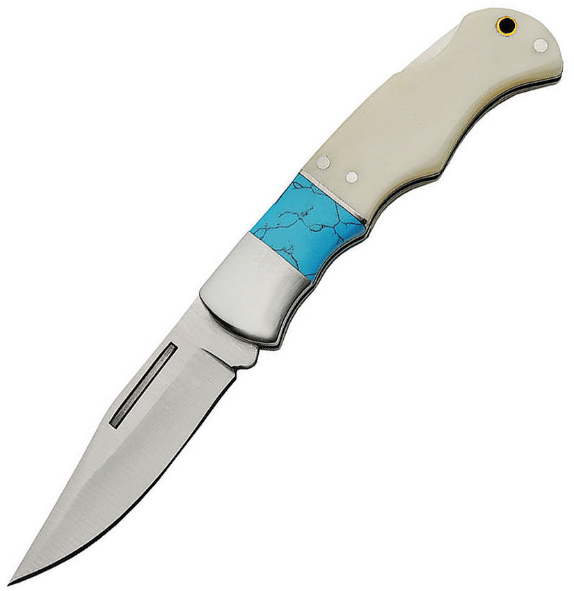 Lockback White Bone - CN211449BO