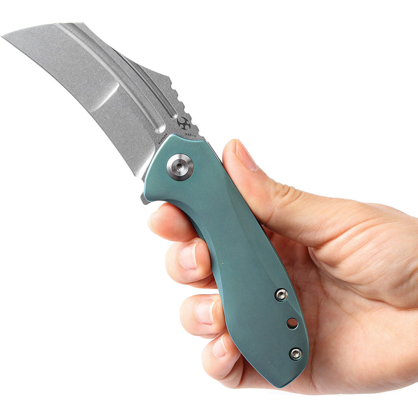 KTC3 Linerlock Green Ti - K1031A4