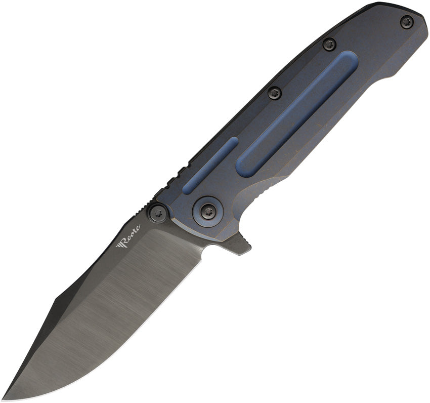 9DV2 Framelock Ti Brz/Blue - REA225
