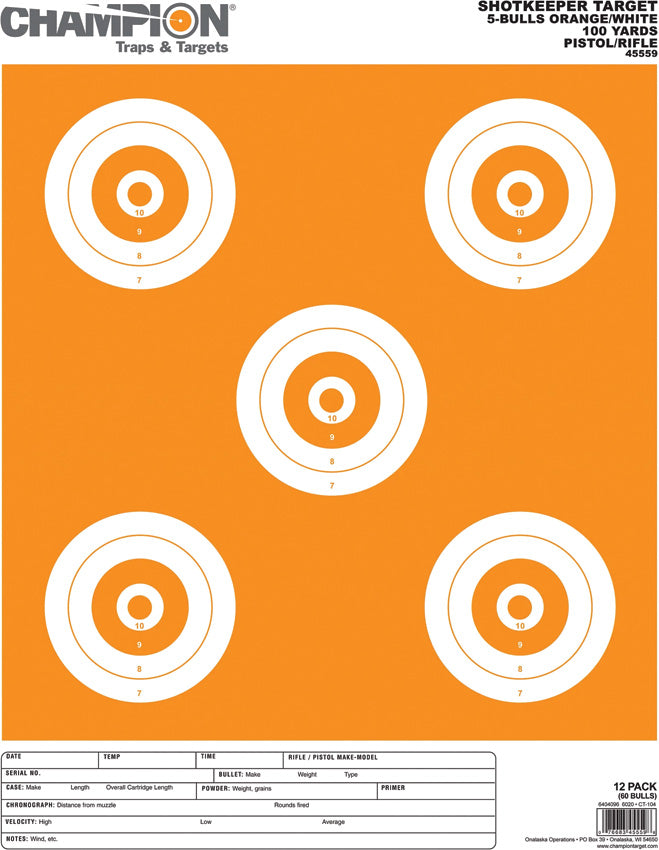 Shotkeeper Target Bullseye 12 - CMP45559
