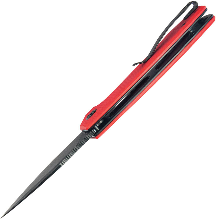 Calyce Linerlock Black Red - KUB901I
