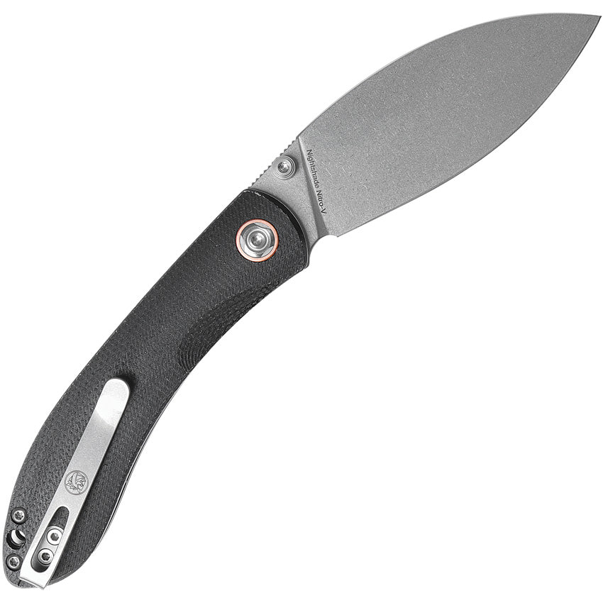 Nightshade TS Linerlock Blk - VOSTSNWMK