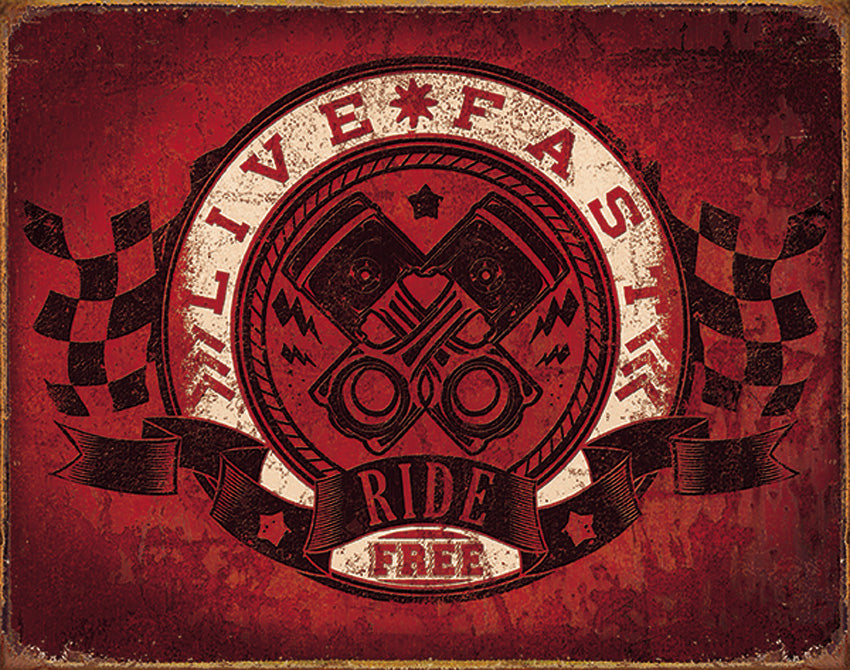 Live Fast Ride Free - TSN2052