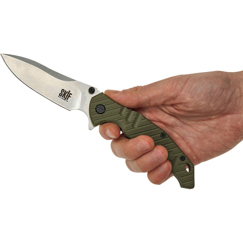 Adventure Framelock SW Olive - SKF424SEG