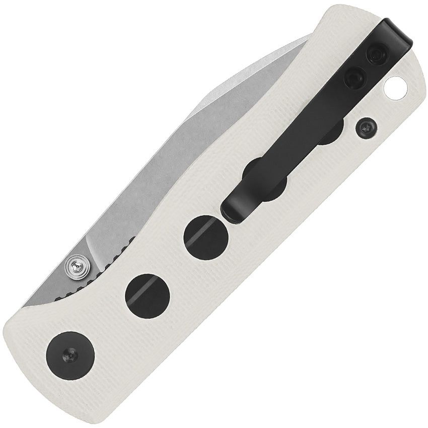 Canary Linerlock White G10 - QS150G1