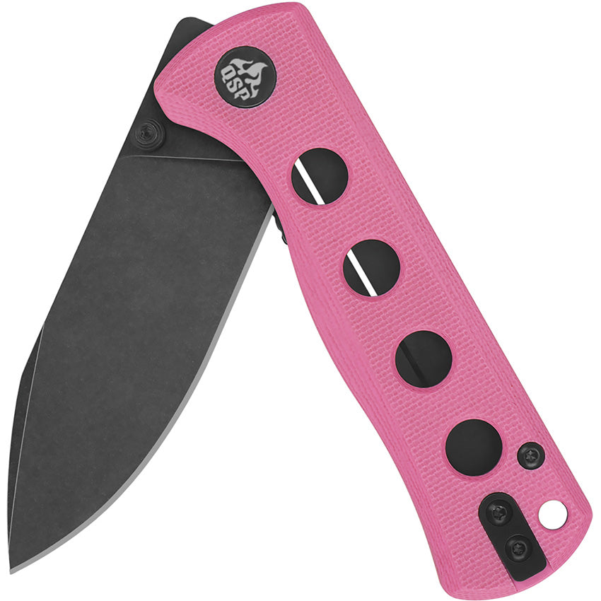 Canary Linerlock Pink G10 - QS150H2