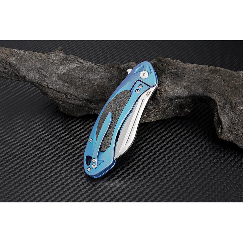 Eterno Framelock Blue S35VN - ATZ1818GBUS