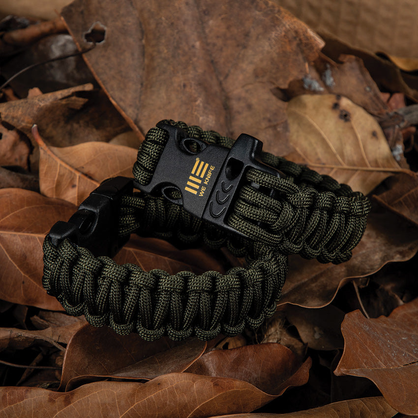 Paracord Bracelet Green - WEPCB