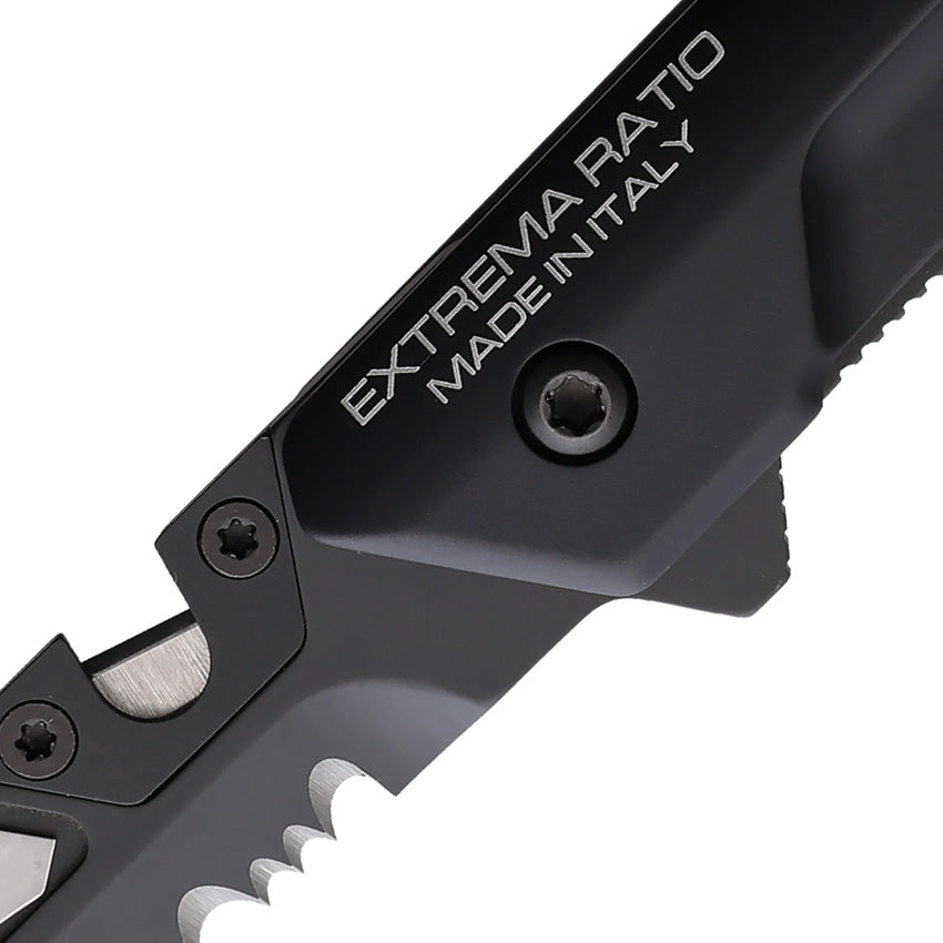 Ferrum Rescue Linerlock Black - EX0365BLKBLK