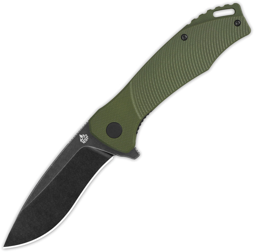 Raven Linerlock Green G10 - QS122B2