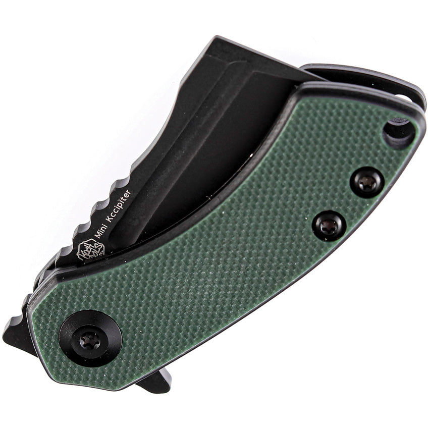 Mini Korvid Linerlock Green - KT3030A1