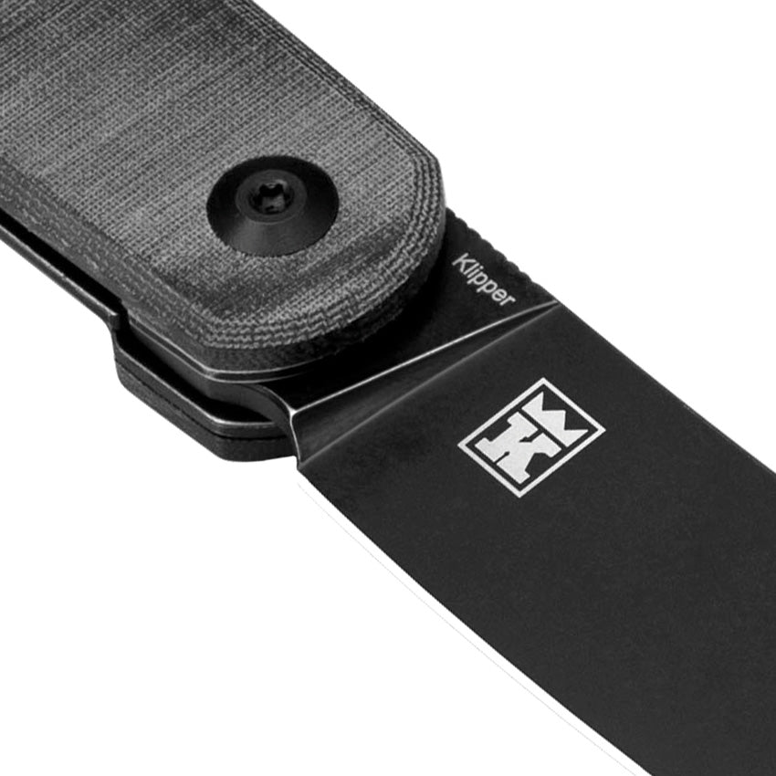 Klipper Linerlock Blk Linen - KIV3580C2