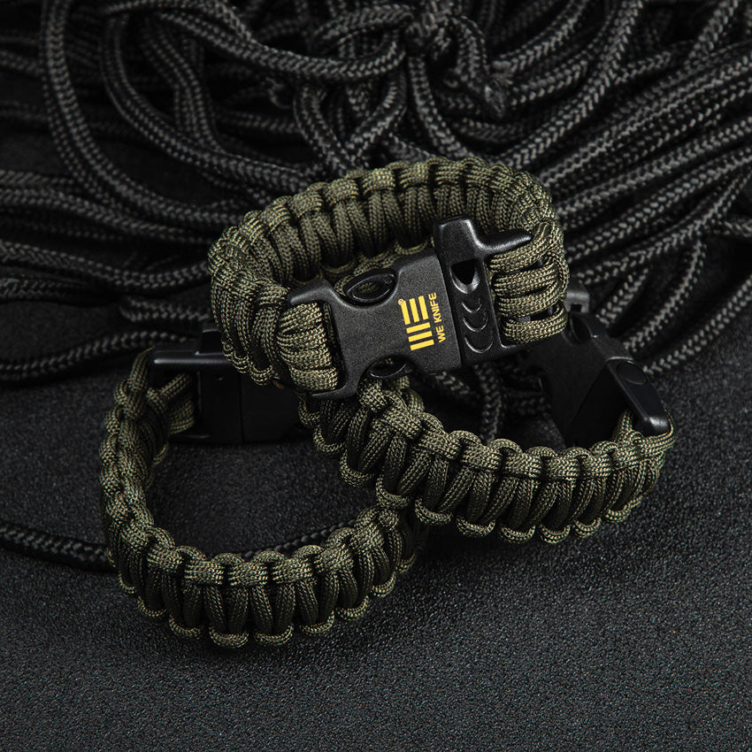 Paracord Bracelet Green - WEPCB